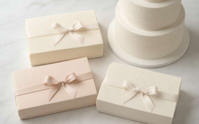 Stunning wedding cake box designs to wow guests on your big day.