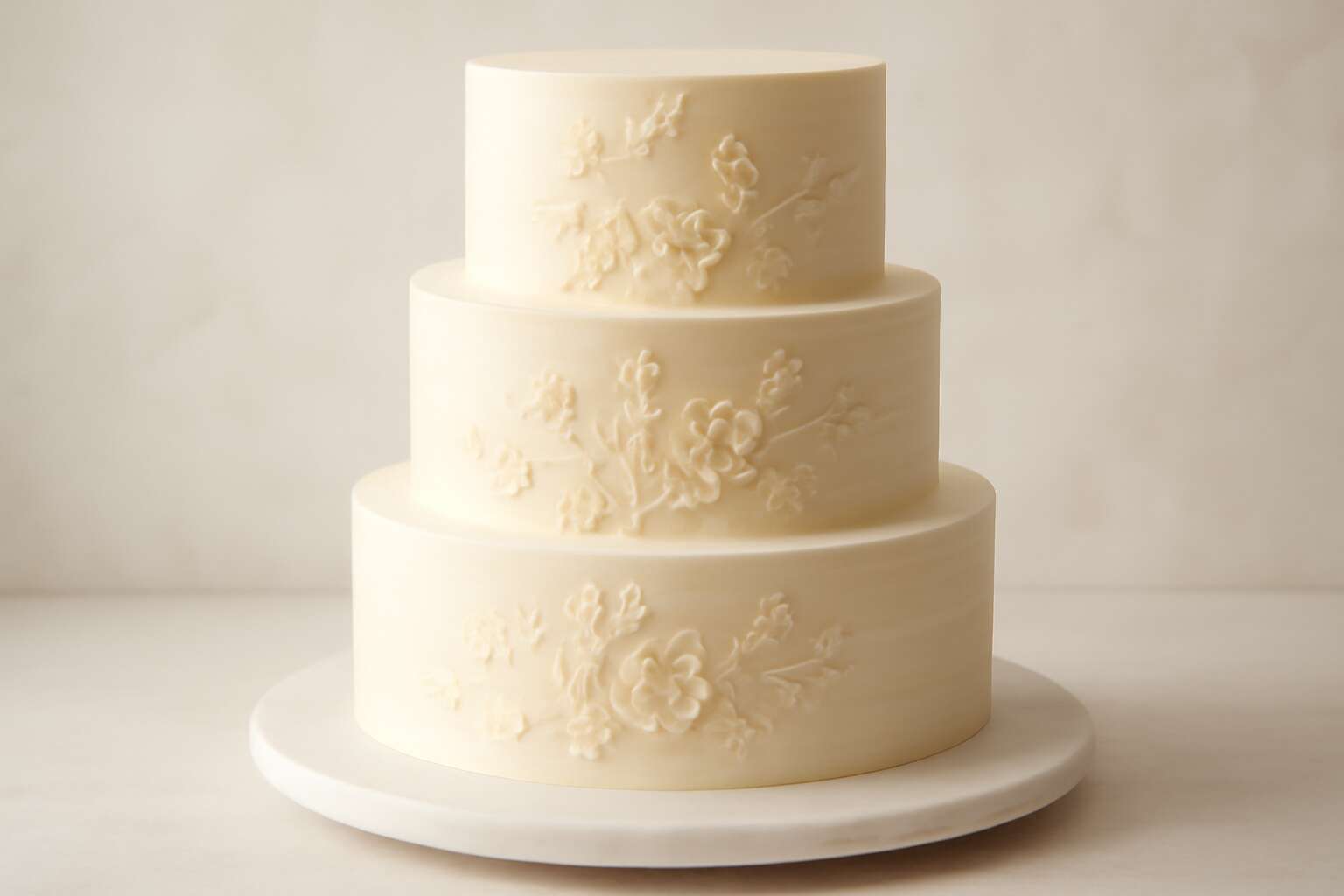 wedding cake without fondant