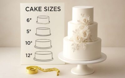 The Ultimate Guide to wedding cake sizes: what you really need to know