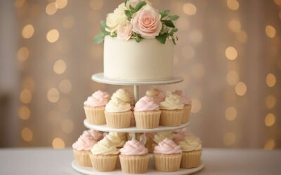Stunning wedding cake and cupcake tower ideas for a show-stopping reception