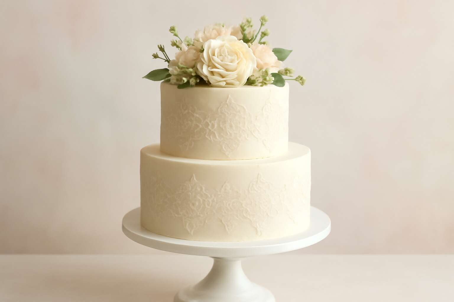 wedding cake 2 layer design