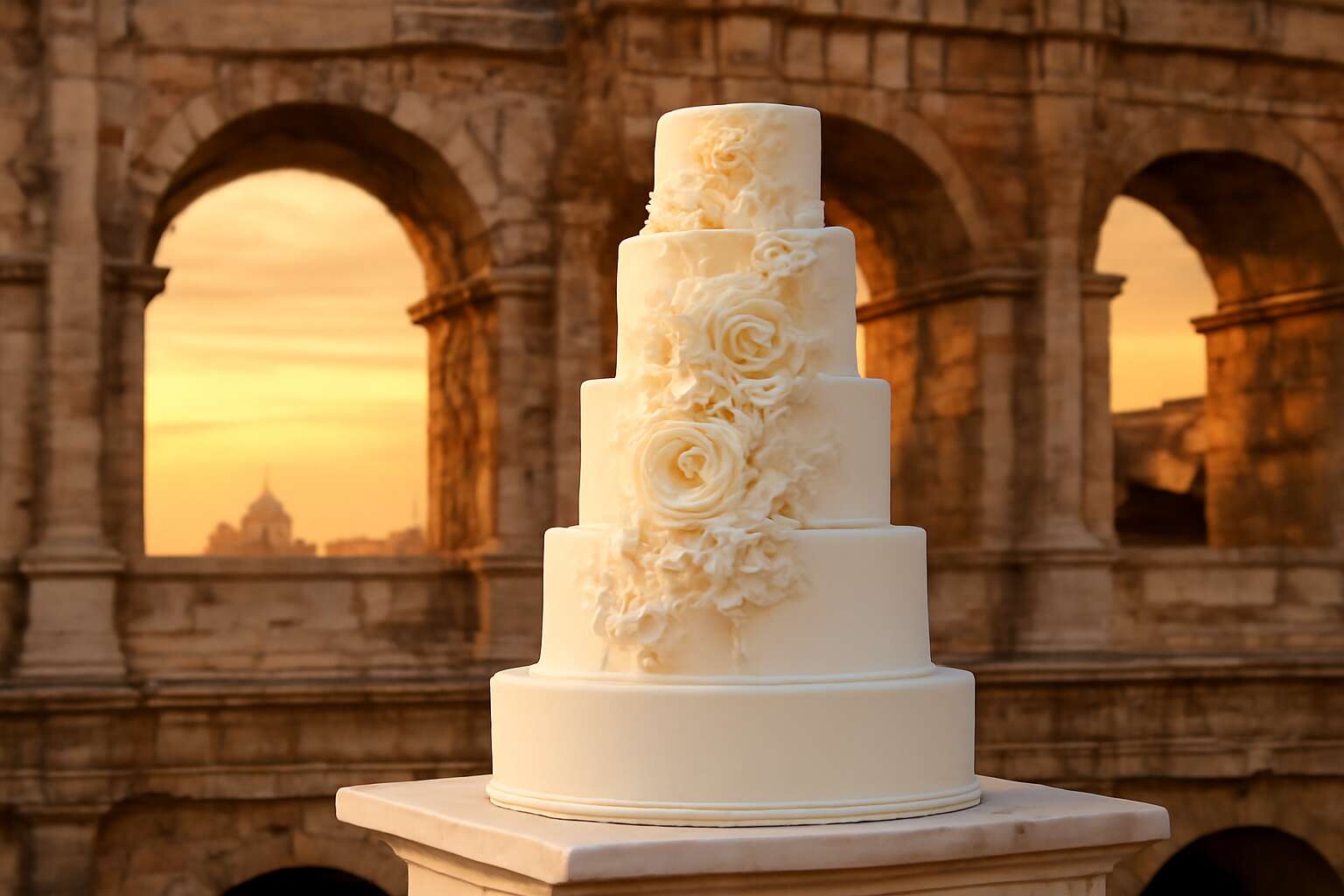wedding cake monument rome