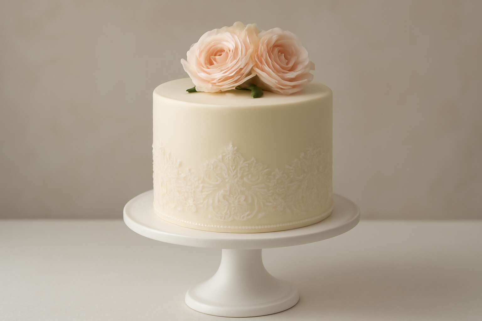 wedding cake 1 tier design