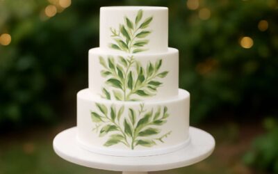 Stunning wedding cake green and white ideas to wow guests on your big day.