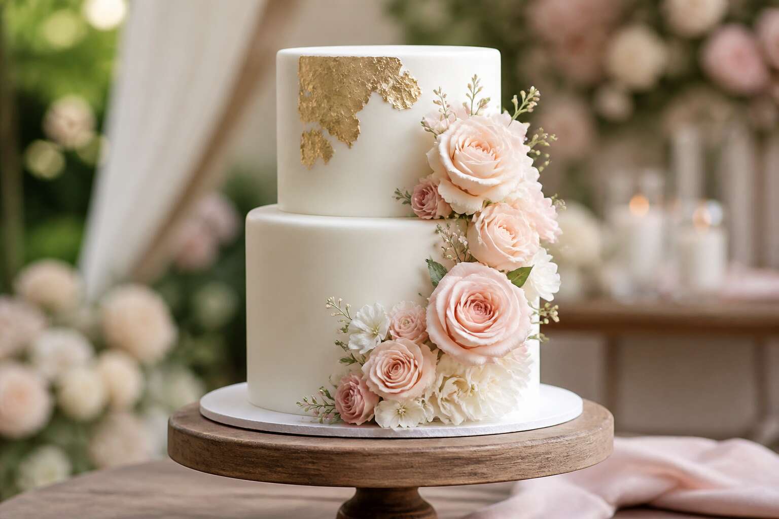 wedding cake 2 tier