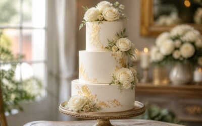 Wedding cake symbolizes unity, prosperity, and sweet beginnings.