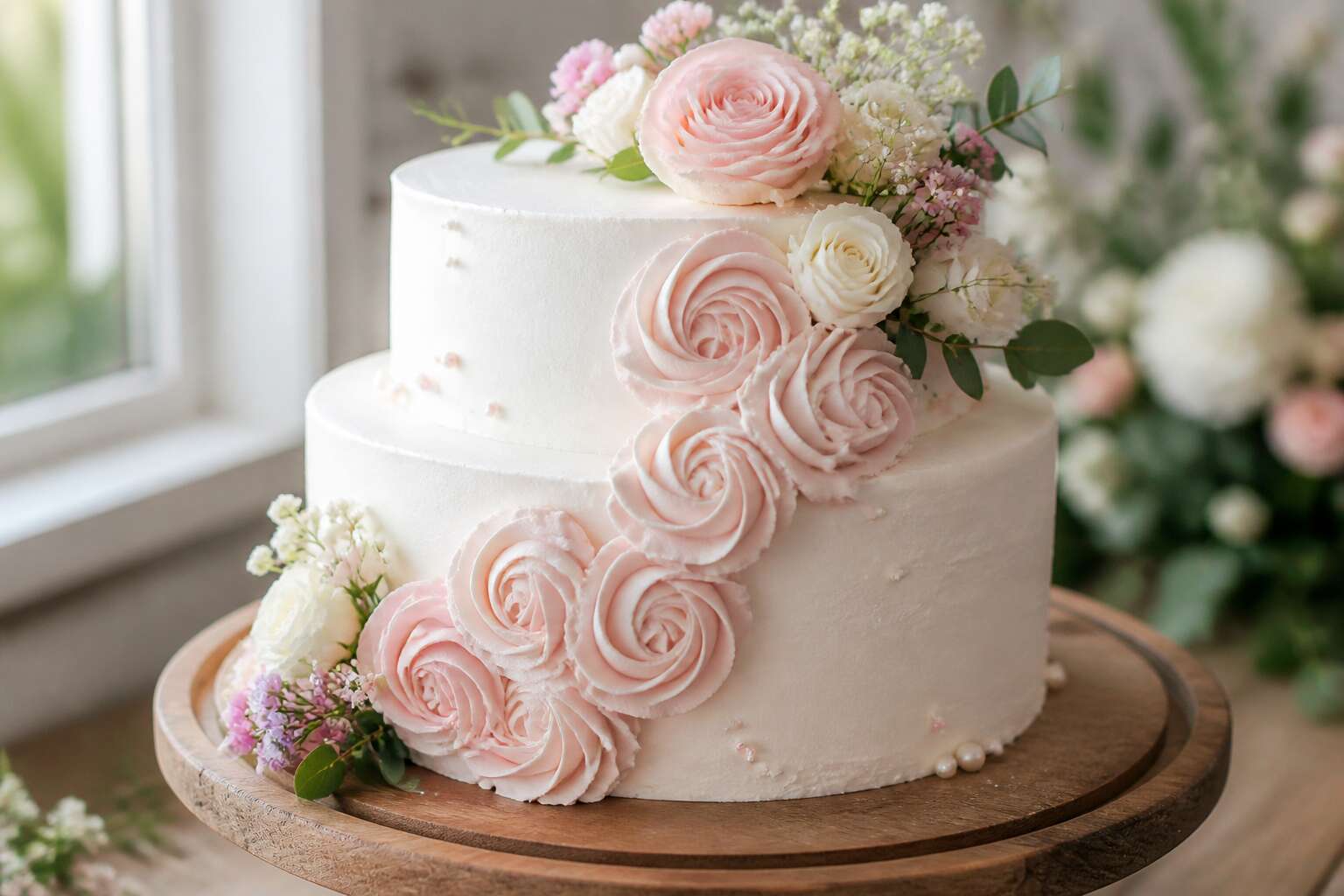 wedding cake decorating ideas beginners